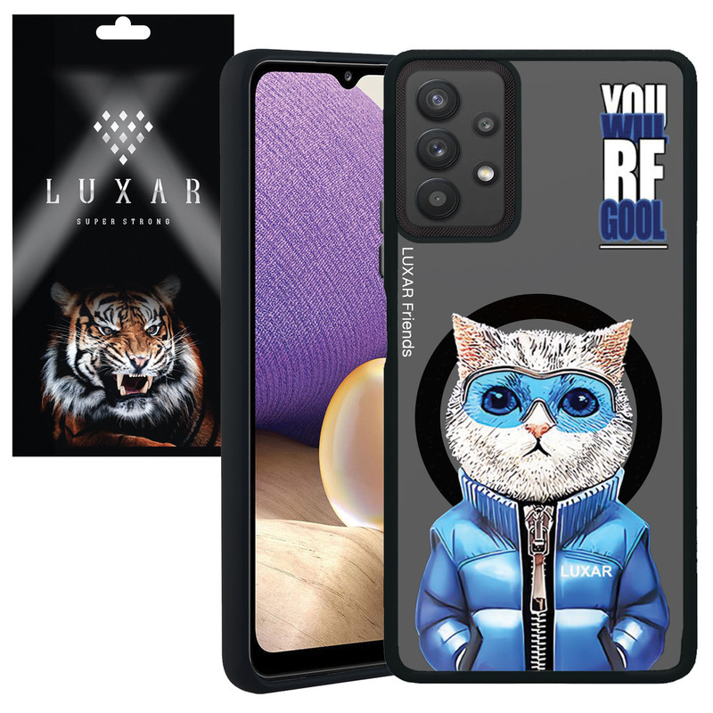 کاور لوکسار مدل Rich Cat مناسب برای گوشی موبایل سامسونگ Galaxy A52 4G / A52 5G / A52S