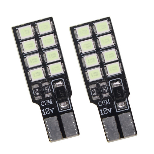 لامپ خودرو کاسپین مدل SUPER LED 16CHIP ICE BLUE بسته دو عددی