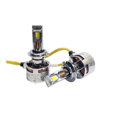 هدلایت خودرو ام زد ام لایتینگ کد 02 پایه H1 تک کنتاکت بسته 2 عددی