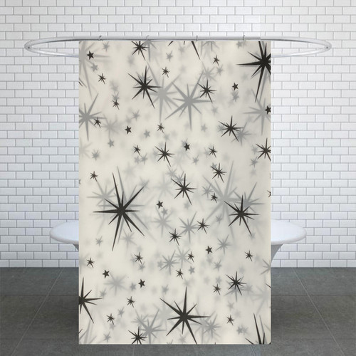 پرده حمام کد PH376 سایز 180x200 سانتی متر