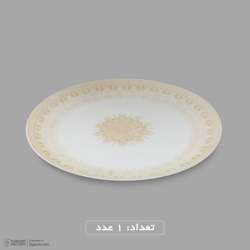 سرویس غذاخوری اوپال 26 پارچه 6 نفره دینو مدل گرد کلاسیک ورژن 3 26007
