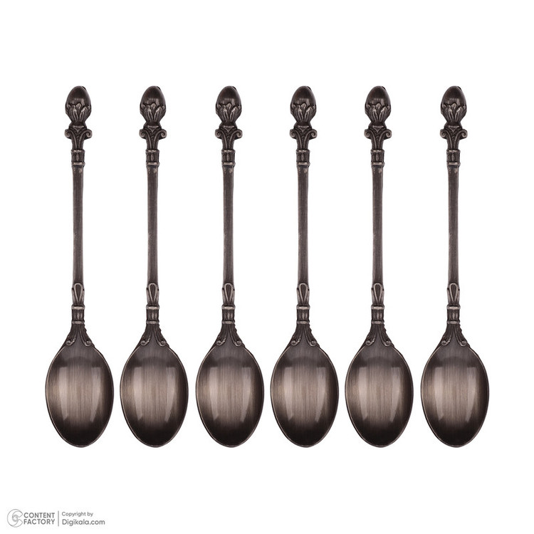 قاشق چای خوری مدل 001 بسته 6 عددی