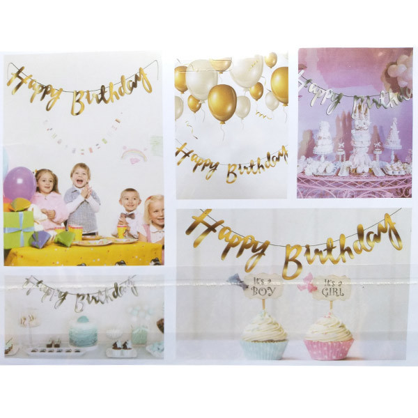 ریسه تولد مدل Happy Birthday