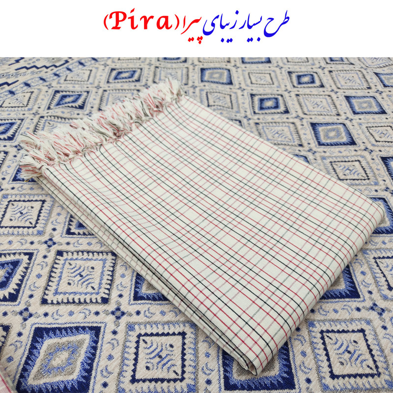 سفره 4 نفره نساجی هنر یزد مدل Pira Yazd کد 11