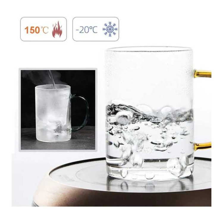 لیوان مدل دسته رنگی مجموعه 6 عددی