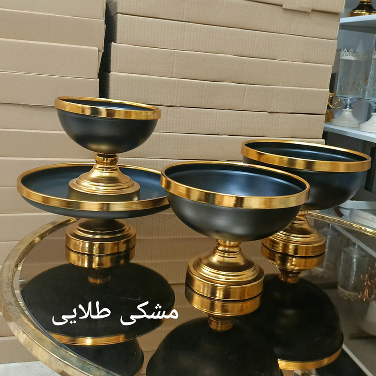 سرویس پذیرایی مدل پایه دار مجموعه 4 عددی