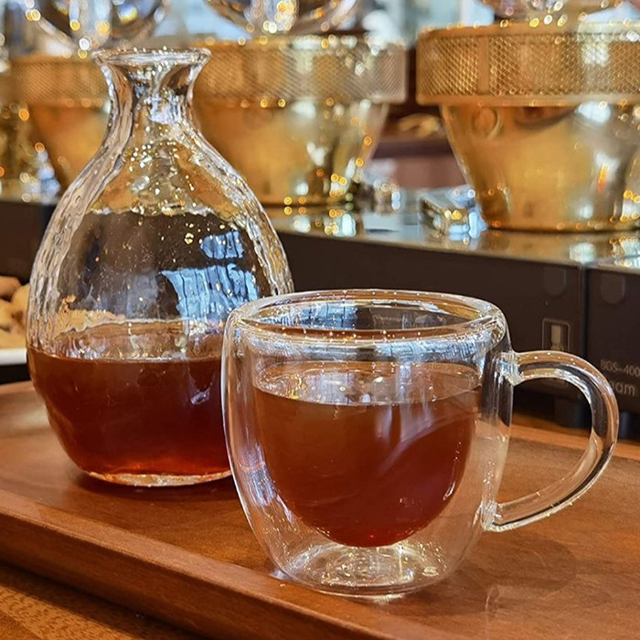 لیوان مدل دوجداره کد 101 بسته 4 عددی