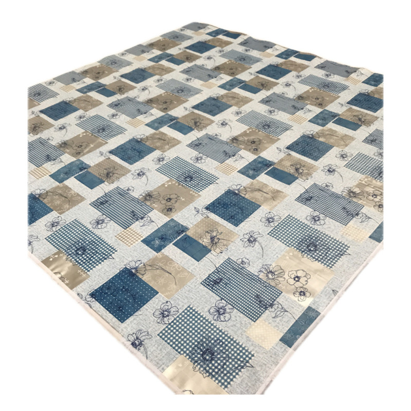 سفره 4 نفره مدل آوا طرح 2 رو سایز 100×100 سانتی متر کد 05