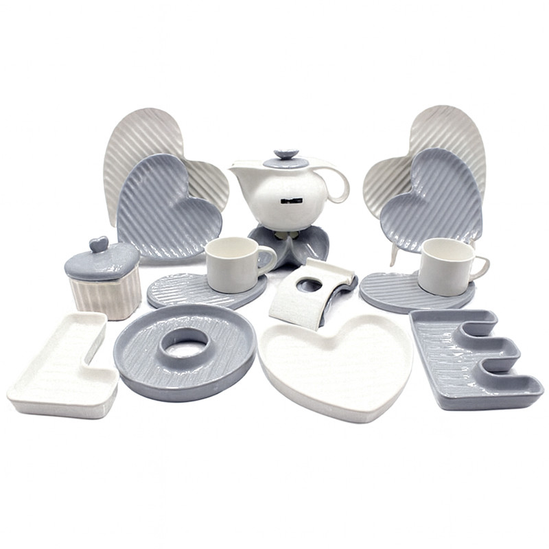 سرویس صبحانهخوری 19 پارچه 2 نفر آی سرام مدل گلارا 4029