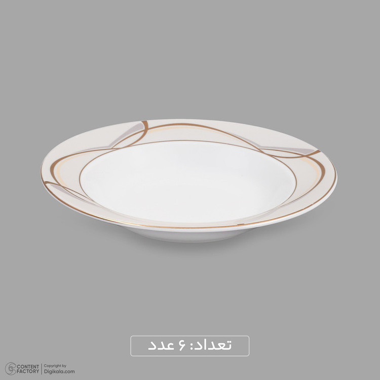 سرویس 18 پارچه دینووا ساینا طرح گرد مدل ورژن 6