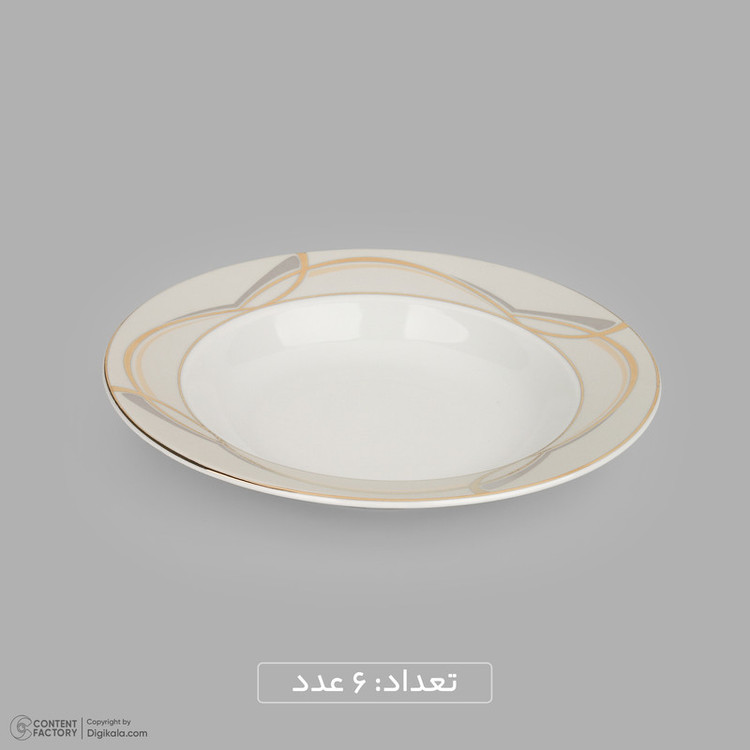 سرویس 18 پارچه دینووا ساینا طرح گرد مدل ورژن 6