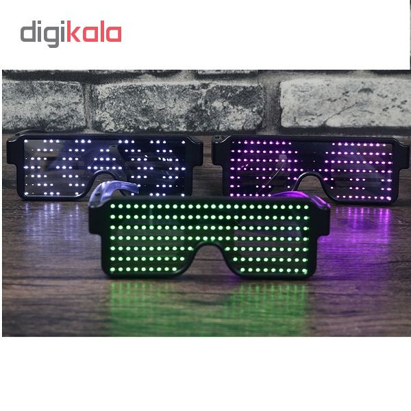عینک مهمانی مدل Glowing LED کد E20