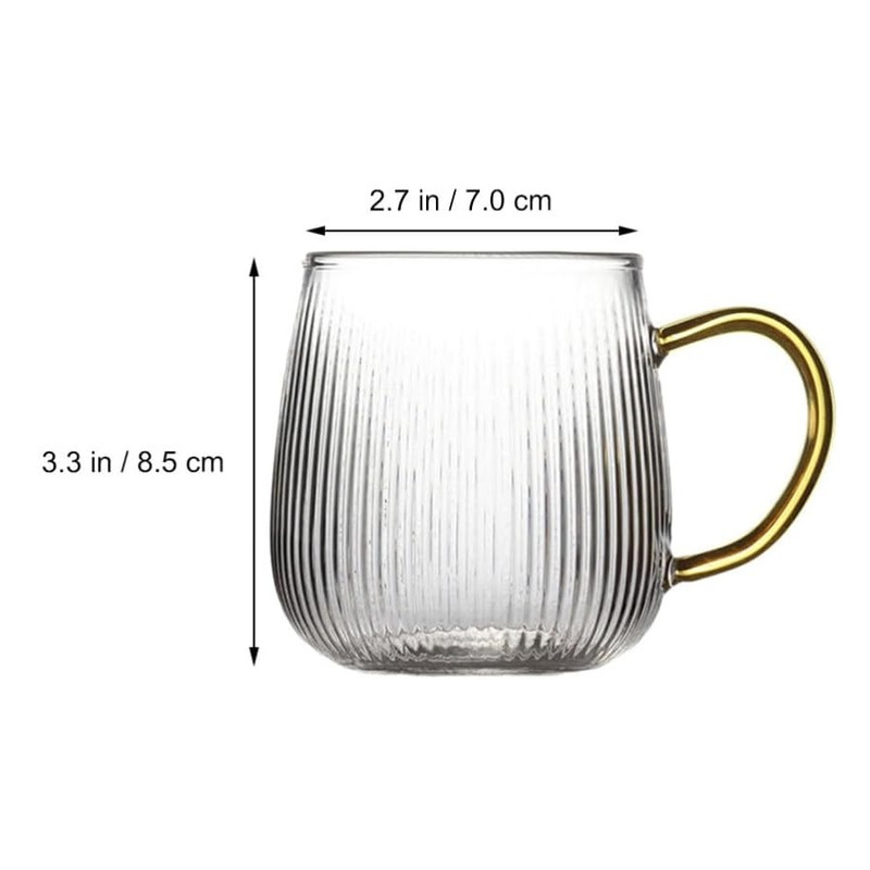لیوان مدل دسته رنگی کد 867