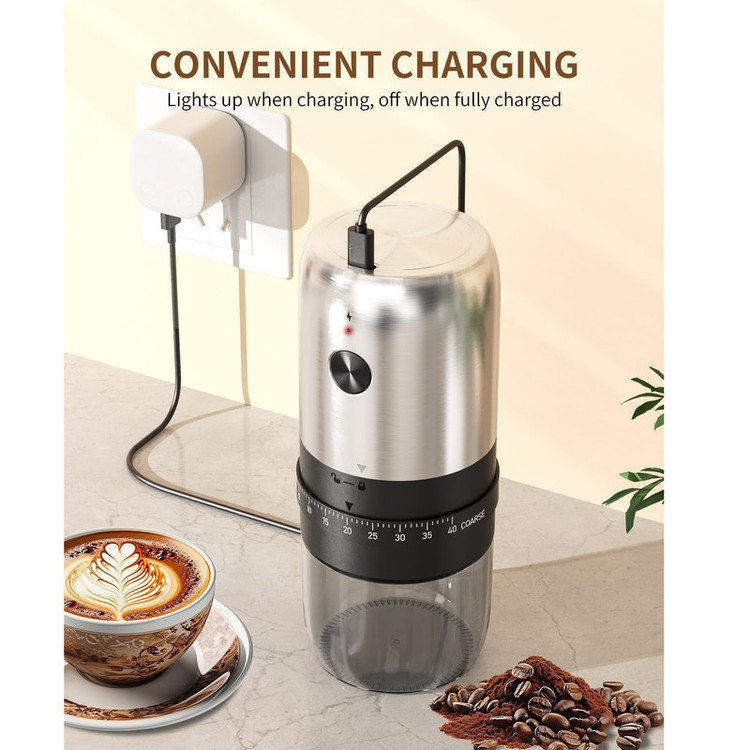 آسیاب قهوه مدل شارژی Electric Coffee Grinder