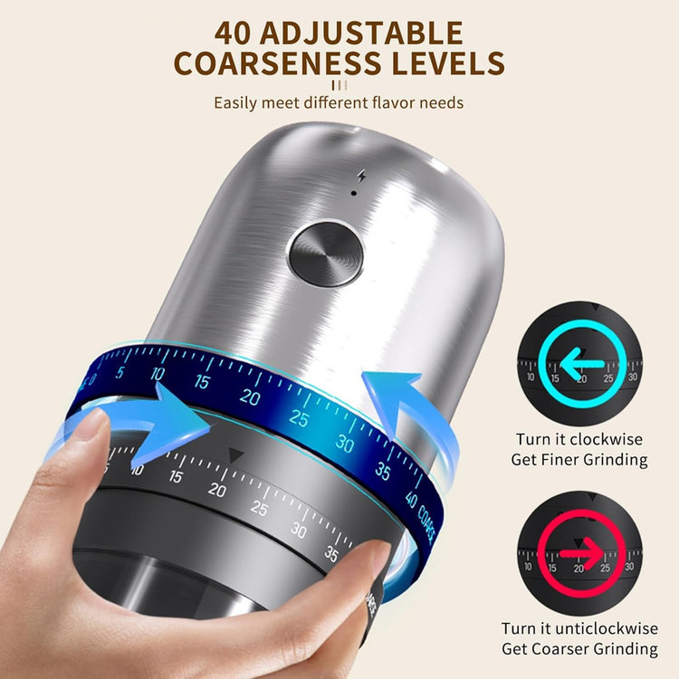 آسیاب قهوه مدل شارژی Electric Coffee Grinder