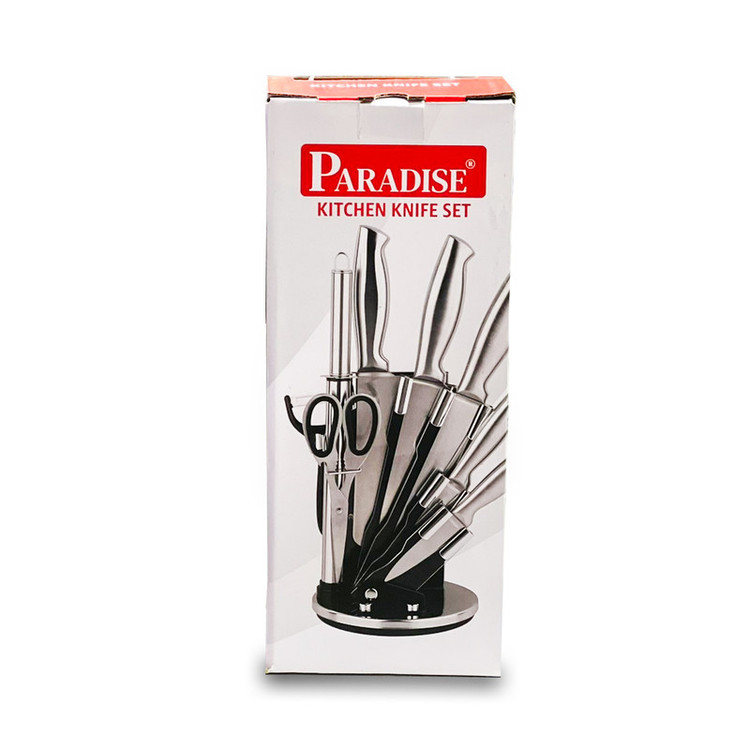 سرویس چاقو آشپزخانه 8 پارچه پارادایس مدل HS-1000