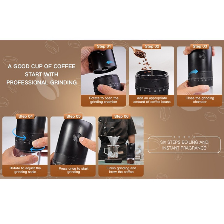 آسیاب قهوه مدل شارژی Electric Coffee Grinder