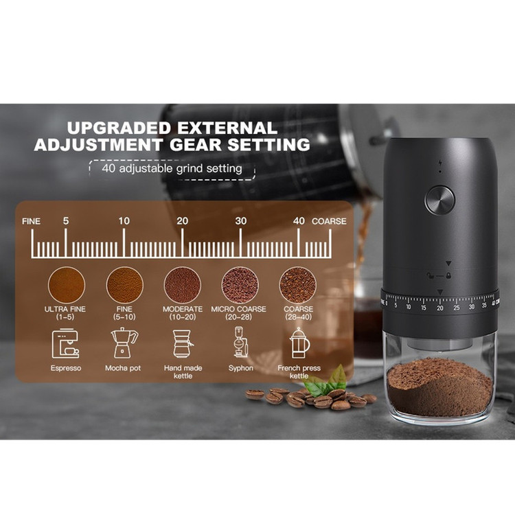آسیاب قهوه مدل شارژی Electric Coffee Grinder