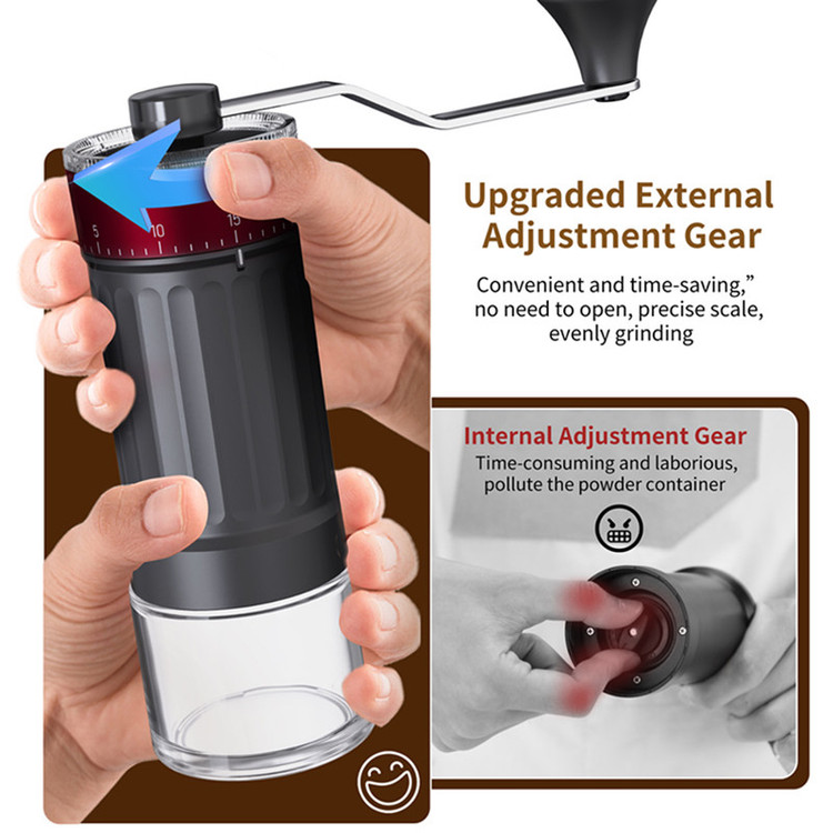 آسیاب دستی قهوه کی ال تی مدل Manual Coffee Grinder