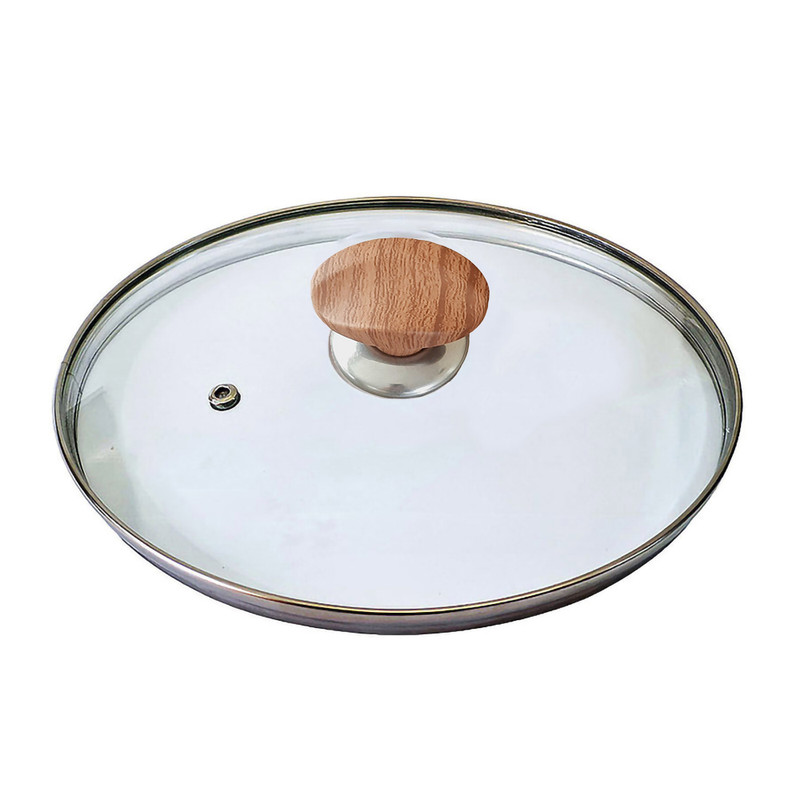 درب قابلمه و تابه طرح چوب سایز 24