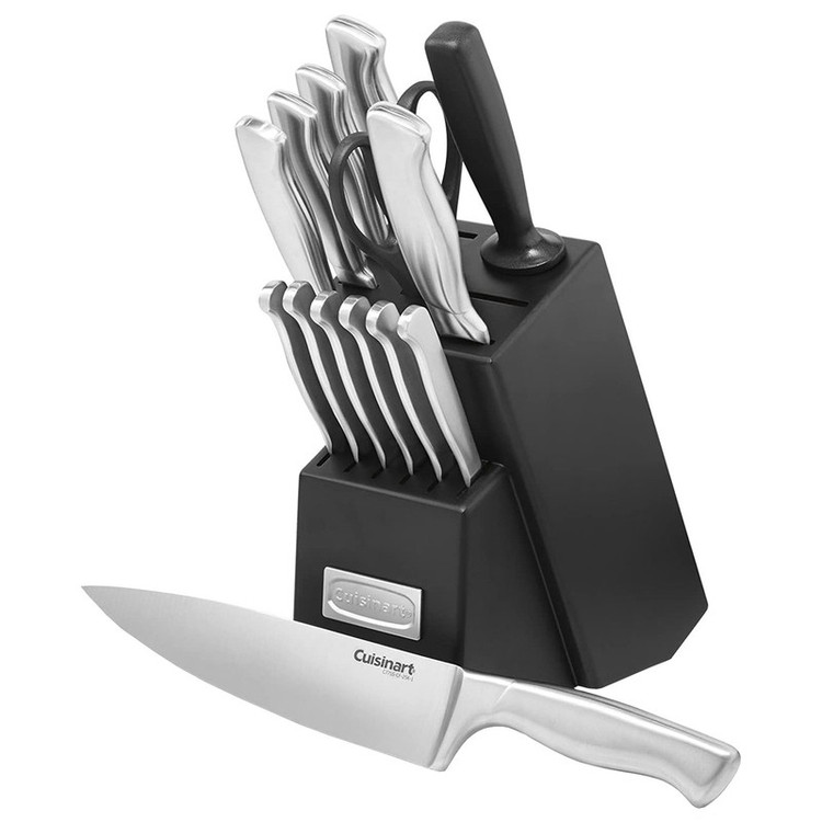 سرویس چاقو آشپزخانه 15 پارچه کوئیزینارت مدل C77SS-15PK