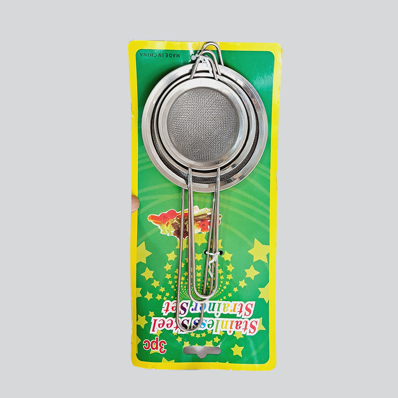 صافی چای مدل STRAINER SET بسته 3 عددی