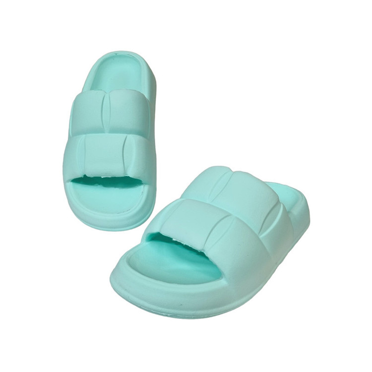 دمپایی زنانه مدل لاکچری بلو پاستیلی BL-0077