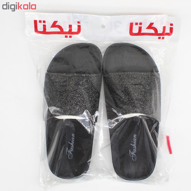 دمپایی نیکتا مدل اکلیلی K1-CPC-304-BK