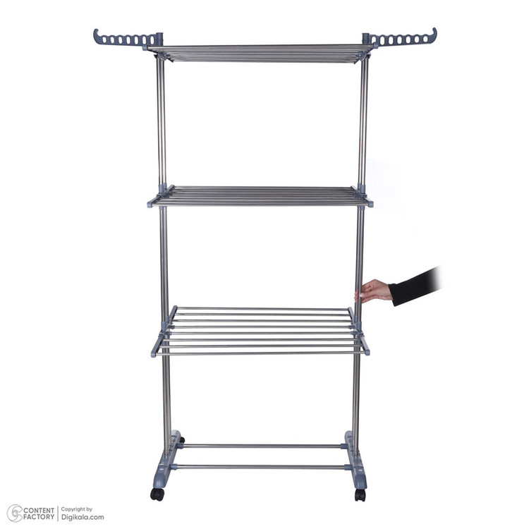 بند رخت ایستاده کاملینا مدل پلاس