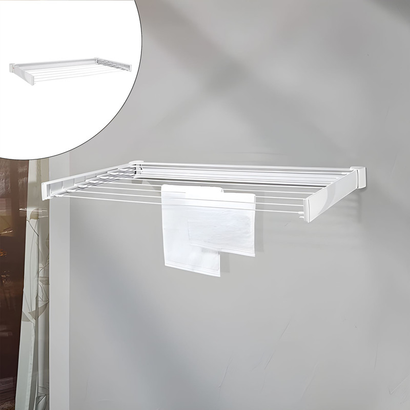 بند رخت دیواری لایف هایت مدل TELE72 کد 83305