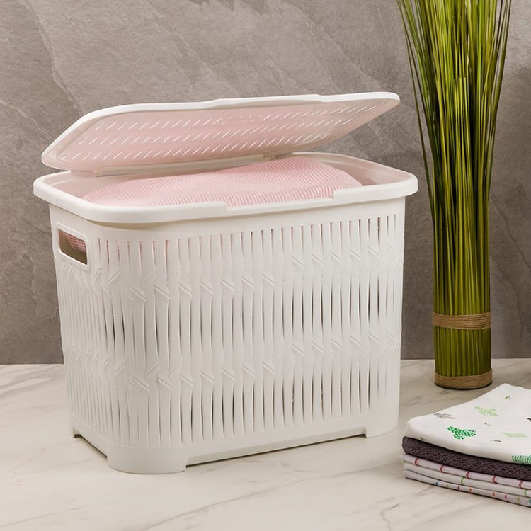 سبد رخت چرک لیمون مدل کوتاه کد DH235