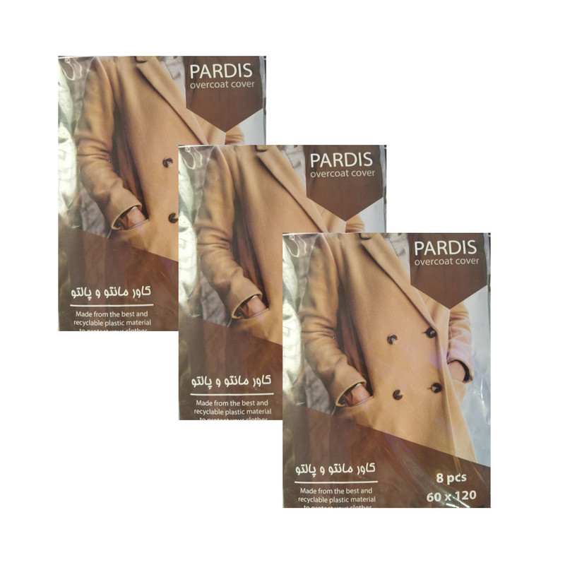کاور مانتو پردیس مدل L-3 بسته 3 عددی