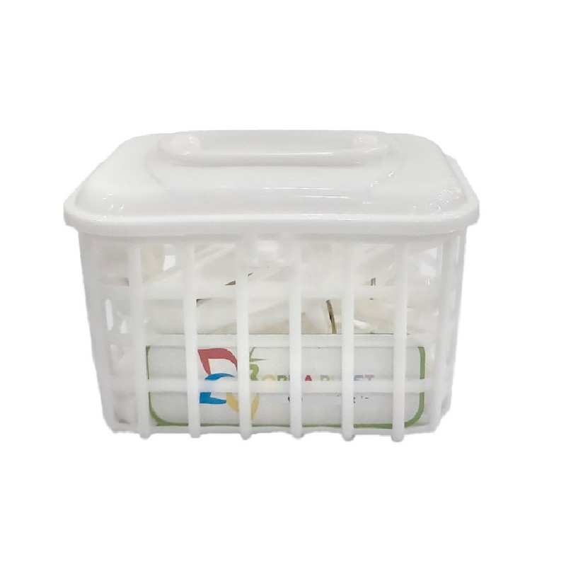 گیره لباس مدل سبدی G-9874 مجموعه 12 عددی