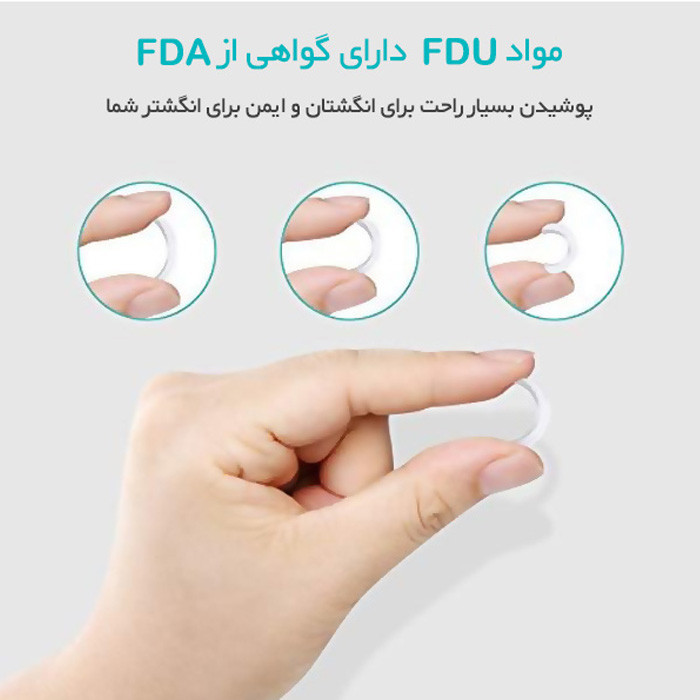 کوچک کننده سایز انگشتر مدل رینگ بسته 6 عددی