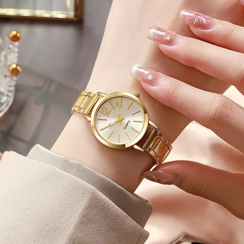 ست ساعت مچی عقربهای کوارتز و دستبند زنانه مدل 429-3 G