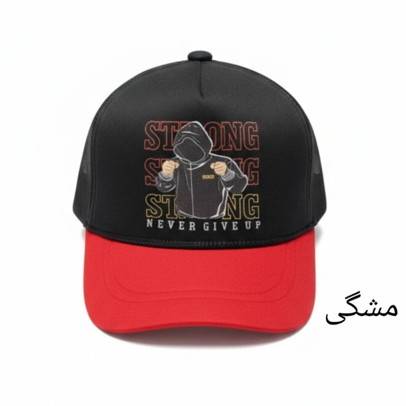 کلاه کپ مدل پشت توری MN6060