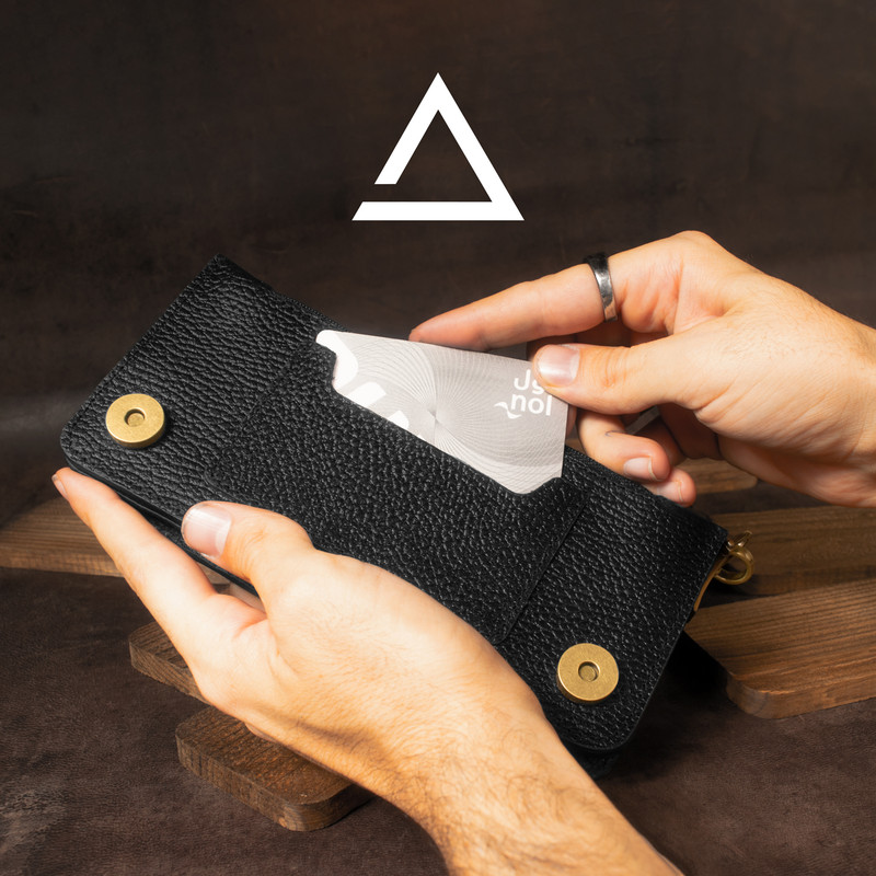 کیف پول چرم آراهمراه مدل ARAW05