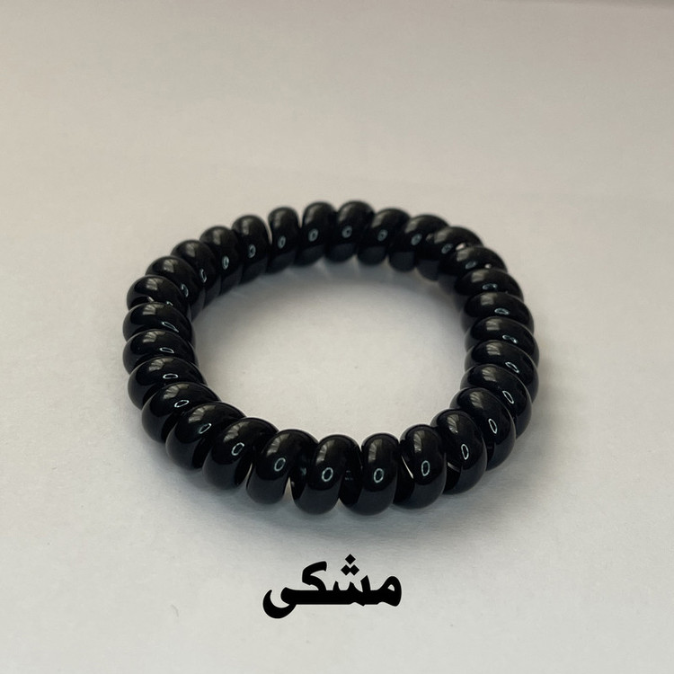 کش مو زنانه مدل سیم تلفنی بسته 4 عددی
