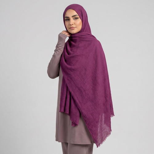 شال زنانه مدل پفکی