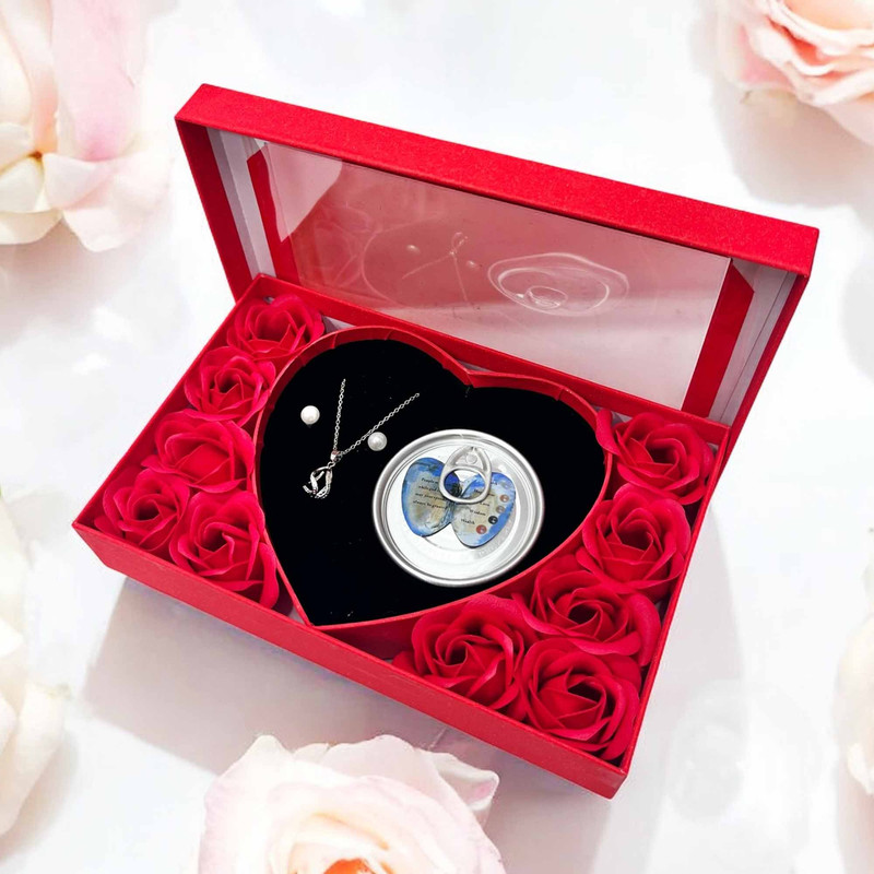 ست هدیه زنانه مدل مروارید عشق کد 01 مجموعه 5 عددی