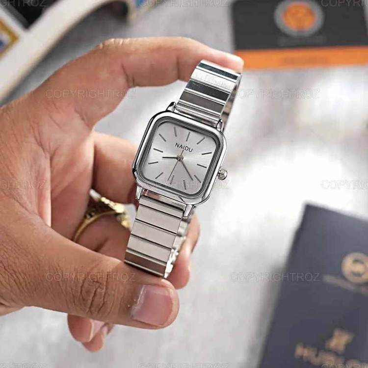 ساعت مچی عقربه ای زنانه نایدو مدل فول متال کد1
