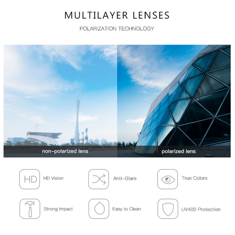 عینک آفتابی مستطیلی مورل مدل 78049C1POLARIZED
