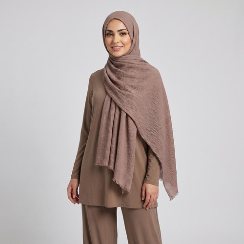 شال زنانه مدل پفکی