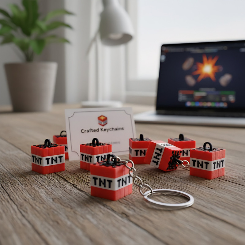 جاکلیدی مدل بازی ماینکرفت کد TNT
