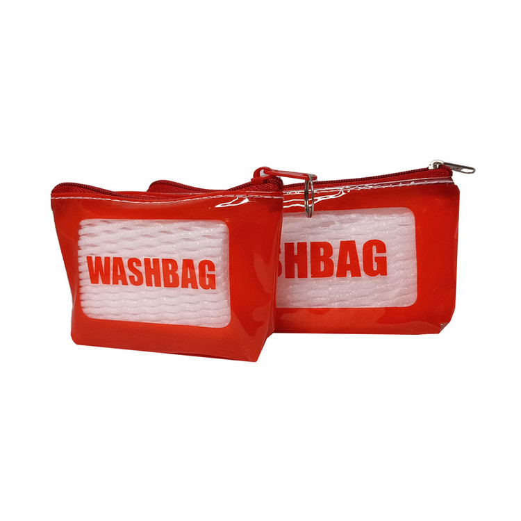 کیف لوازم آرایش و گریم زنانه wash bag مجموعه ۲ عددی