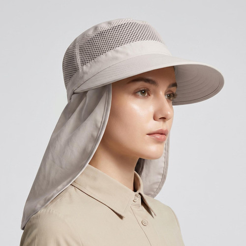 کلاه آفتابگیر مدل بالا تور پشت دار LUXE_X