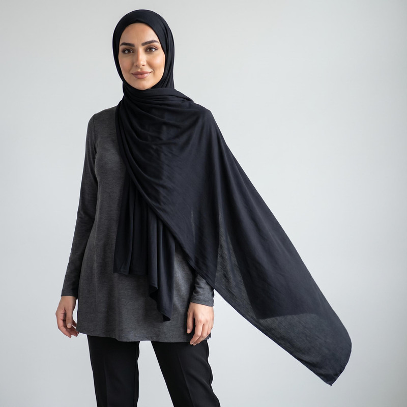 شال زنانه مدل کشی تریکو