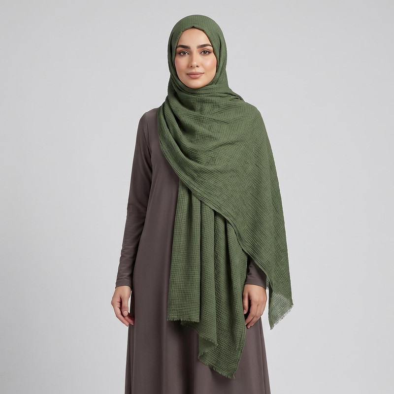 شال زنانه مدل پفکی