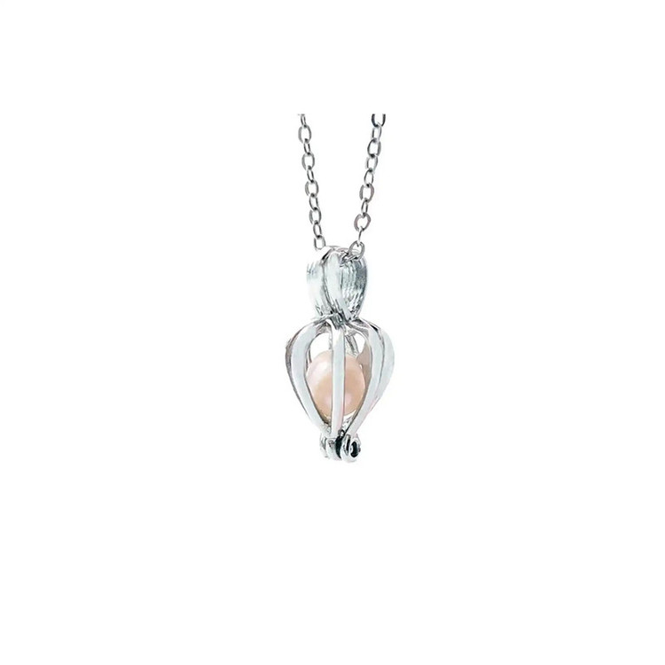 گردنبند زنانه مدل Pearl به همراه صدف مروارید دار