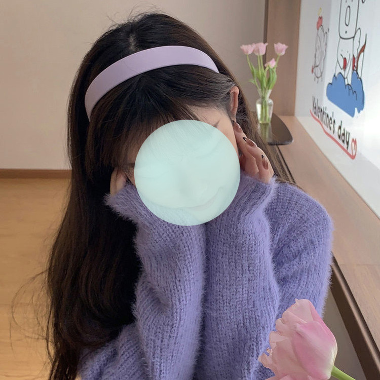 تل مو زنانه مدل شمعی پهن کد P1
